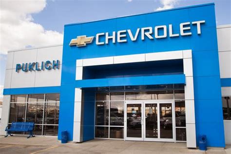 Puklich chevrolet - Come to Puklich Chevrolet and meet our staff who is dedicated to giving you the best car buying and car service you can get. Reach out to our sales team to see the wide variety of new , used , and certified pre-owned vehicles we have in our inventory, or to see what you can get for your vehicle trade-in . 